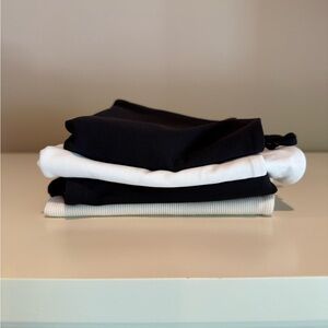 4 Aritzia Wilfred, Babaton Crop Tops